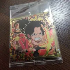 ワンピース　大海賊シールウエハース　LOG.12　エース　ロジャー　SP