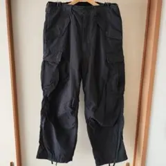 良品！ BEAMS ビームス ビッグ6ポケット ミリタリー カーゴパンツ 黒S