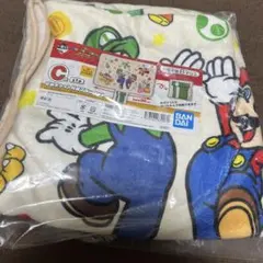スーパーマリオ 一番くじ ブランケット
