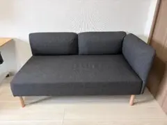 【美品】IKEA リレヘム モジュールソファ 2人掛け ダークグレー 1年半使用のサムネイル