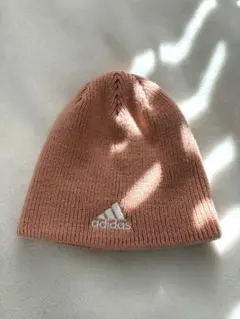 adidas ピンク ニット帽 アディダス