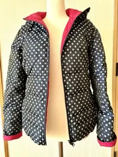 リバーシブルダウンジャケット　袖取り外し可