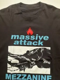 90s MASSIVE ATTACK MEZZANINE 半袖 Tシャツ L