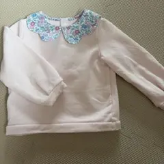 13時まで限定価格！Jacadi PARIS 花柄襟付きトレーナー