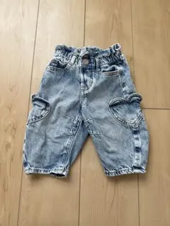 GAP デニムパンツ 6-12ヶ月ライトブルー