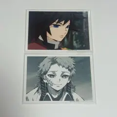 鬼滅の刃 冨岡義勇 錆兎 ufotable cafe ブロマイド くじ