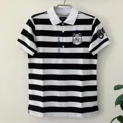 ★新品・未使用★　PEARLY GATES ポロシャツ　ボーダー 半袖　４/M