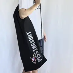 PASSINGSHOT ブラック　ラケットバッグ　撥水加工