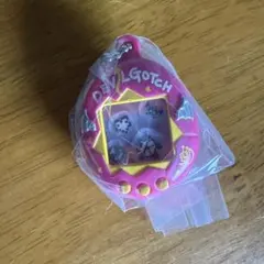 たまごっち ガチャガチャ　シャカシャカチャームコレクション3 ピンク　デビルっち