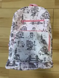 ハローキティ ポケッタブルリュック トラベルシリーズ ピンク