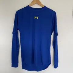 Under Armour 青 長袖 アンダーシャツ