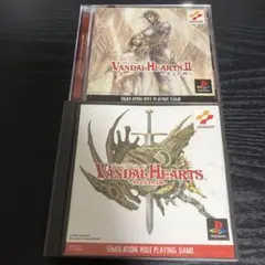 PlayStationソフト ヴァンダルハーツ　2枚セット　ps