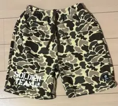 キン肉マン　SOLDIER TEAM カモフラージュ柄 ハーフパンツ　Mサイズのサムネイル
