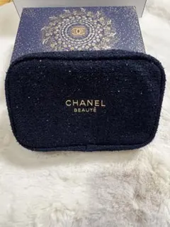 CHANEL BEAUTE2025年クリスマス コフレ　ポーチ　※箱付き