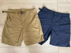 UNIQLO ナイロンギアショートパンツ 2枚セット Mのサムネイル