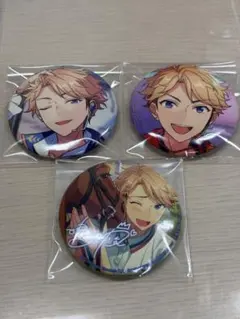 あんさんぶるスターズ あんスタ 鳴上嵐 缶バッジ 三点