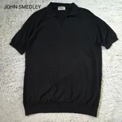 JOHN SMEDLEY モックネックニット シーアイランドコットン イギリス製