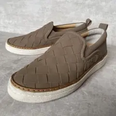 ⭐️美品⭐️モードエジャコモ メッシュスリッポン 22.5〜23cm ブラウン