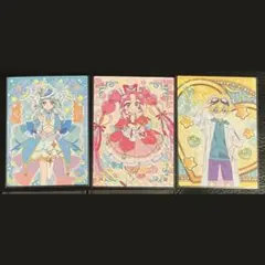 名探偵プリキュア　キラキラトレーディングコレクション　カード　3枚