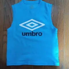 umbro 使用１回　ノースリーブ タンクトップ 青