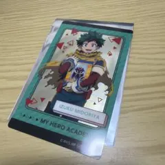 ヒロアカ ナムコ クリアカード 特典 ノーマル 緑谷出久