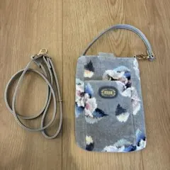 未使用品　FEILER フェイラー ローランサン スマホ ショルダー　バッグ