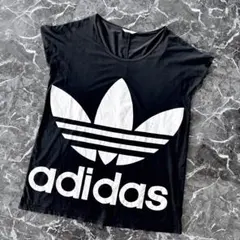 レア　希少　adidas ビックシルエットTシャツ ワンピース　トレフォイル
