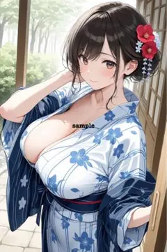 m890 AIイラスト　かわいい　A4ポスター