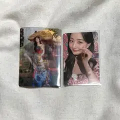 TWICE ジヒョ Taste of Love トレカ レンチキュラー