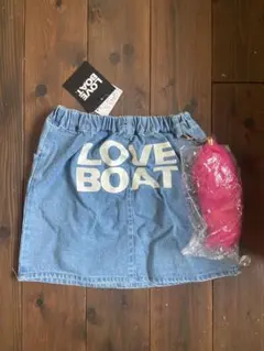 【新品未使用】LOVE BOAT デニムスカート 150cm