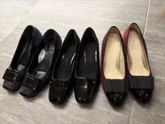 with width Riz レディース 3E パンプス 3足　まとめ売りのサムネイル