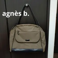 agnes b. アニエスベー トートバッグ ブラウン　A4　通勤バッグのサムネイル