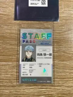 メダリスト展 蛇崩遊大 鴗鳥慎一郎 スタッフパスステッカー チェキ