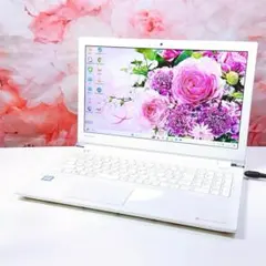 新品爆速SSD✨カメラ windows11✨ノートパソコン オフィス 薄型 白