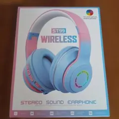 【新品】Bluetoothワイヤレスヘッドフォン　有線付き