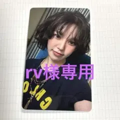 レドベル Wendyウェンディ　CHONGQING入場特典トレカ　1枚