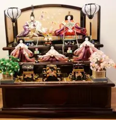 ❤【美品】雛人形 三段飾り お雛様 ひな祭り 伝統工芸 高級感のサムネイル