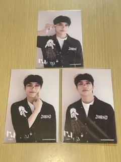 INIミュージアム　ポストカード 藤牧京介 iniミュージアムポストカード サイン入り箔押し INI