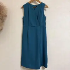 a.v.v パーティードレス ワンピース グリーン ブルーグリーン