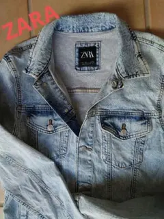 ZARA Gじゃん　ウォッシュ加工 細身のMもしくはS