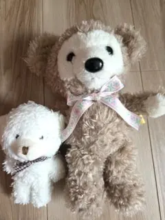 ふわふわクマのぬいぐるみセット