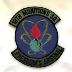 第18飛行隊ロービジワッペン18sq 嘉手納Freedom's Arsenal