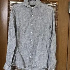 ナノユニバース canclini size46イタリア製リネンのサムネイル