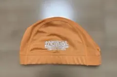 ごんさゃ様専用　セントラルスポーツ　スイムキャップ　帽子　オレンジ　Lサイズ