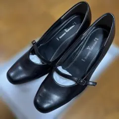 Romano Valente ブラック ハイヒール 24cm パンプスのサムネイル