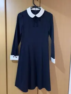 【卒服・フォーマル】組曲160cm 紺色ワンピース