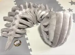 骨ザウルス ぬいぐるみ 恐竜 骨 着ぐるみ 被り物 コスプレ