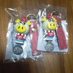 ロピア専用　カートキー キーホルダー　ロピタくん　2個セット