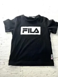 FILA 黒 Tシャツ 110　子供服