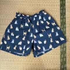 UNIQLO 美品　PAUL&JOE 猫柄 ショートパンツ 140サイズ